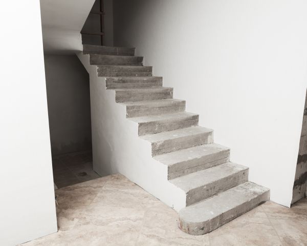Cement Step Installation in Athens