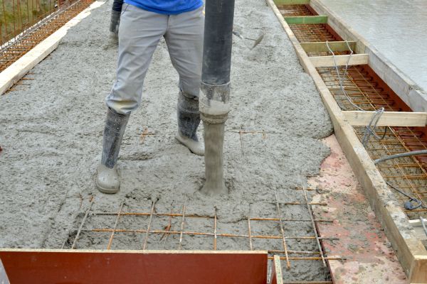 Concrete Base Construction in Athens