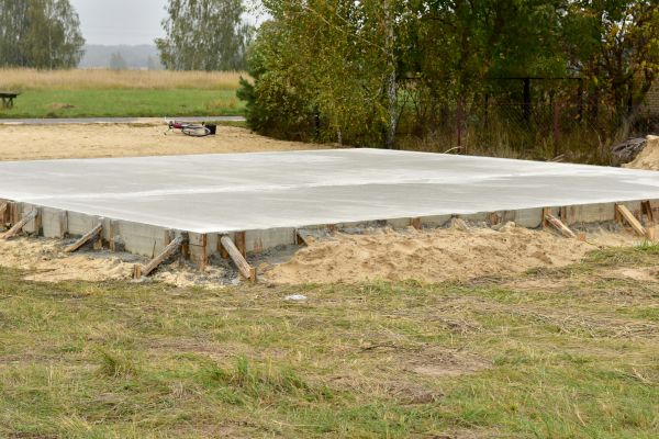 Slab Foundation Installation in Athens