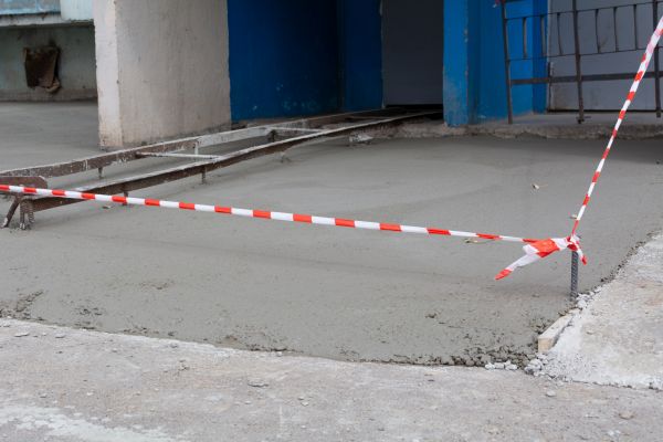 Garage Concrete Replacement in Athens