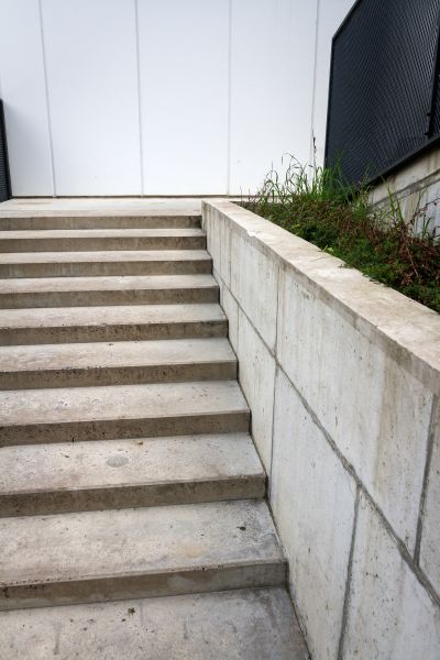 Cement Stair Installation in Athens