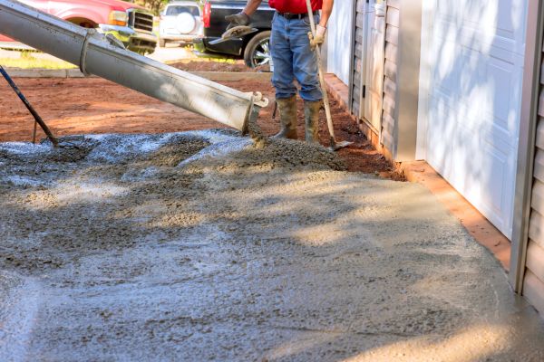 Cement Driveway Pouring in Athens