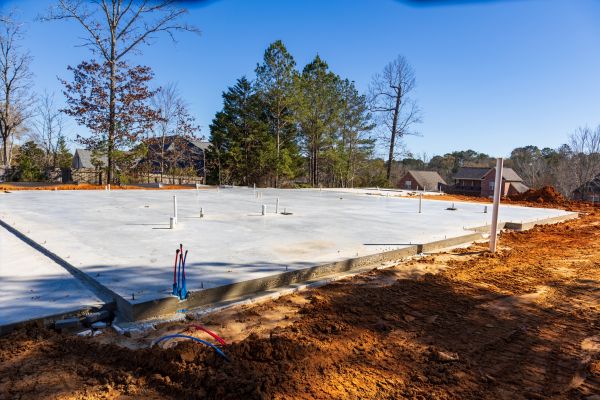 Concrete Slab Construction in Athens