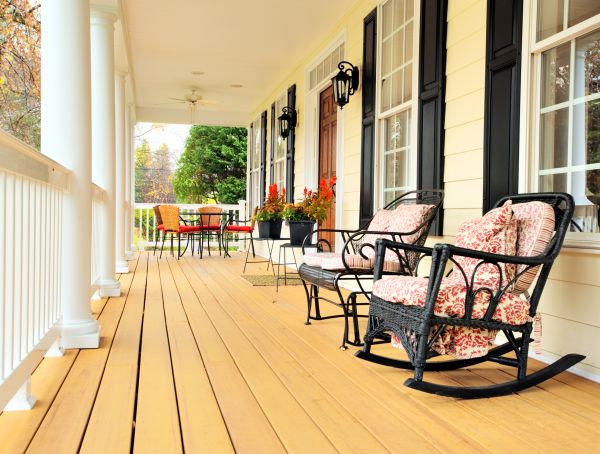 Front Porch Renovation in Athens