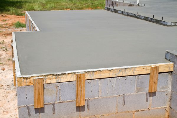 Concrete Slab Installation in Athens