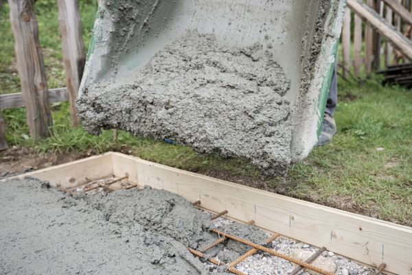 Yard Concrete Pouring in Athens