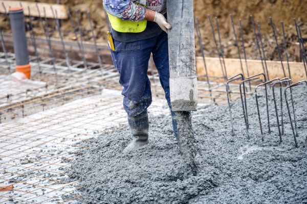Yard Concrete Construction in Athens