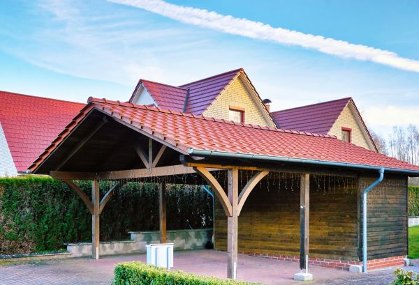 Carport Base Construction in Athens