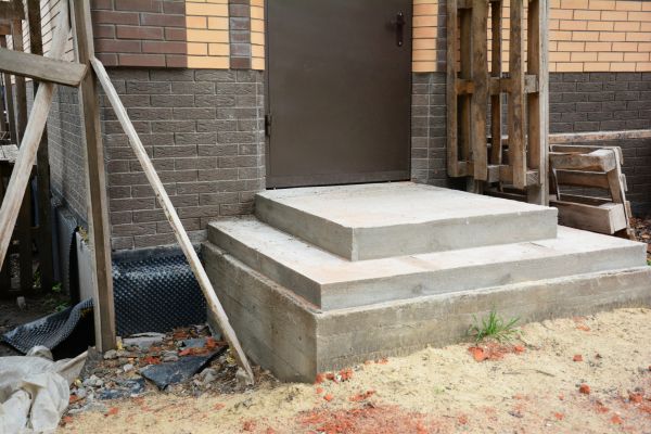 Cement Steps Construction in Athens