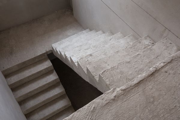 Cement Staircase Construction in Athens