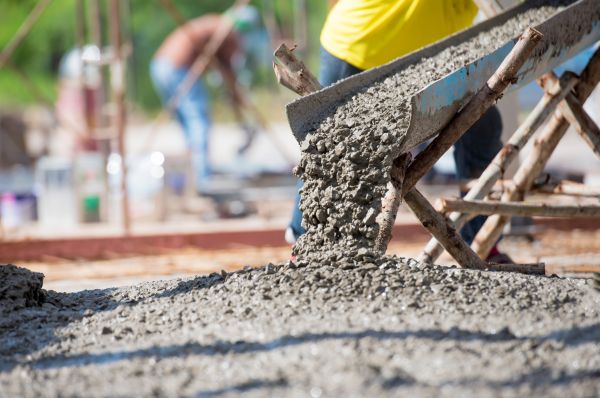 Outdoor Concrete Pouring in Athens