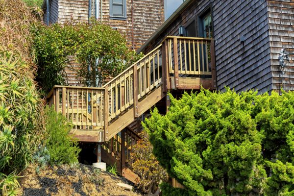 Patio Stair Installation in Athens