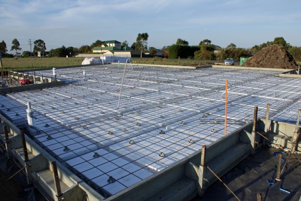 Barn Pad Construction in Athens